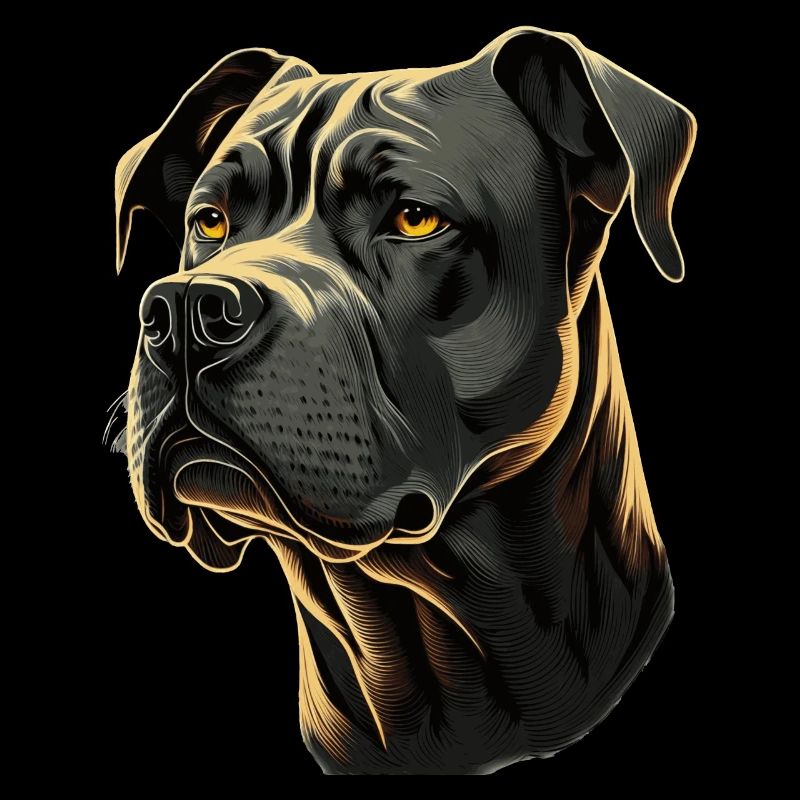 Cute Cane Corso Dog Breed Pet Lover
