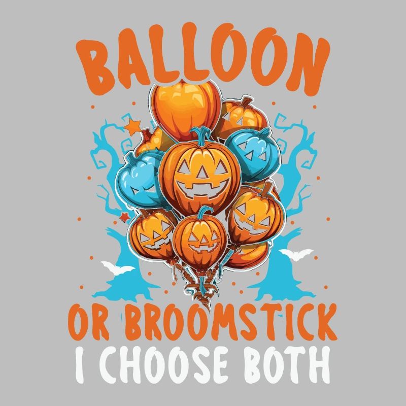Ballon Halloween Süßes oder Saures Spooky Boo Ghost