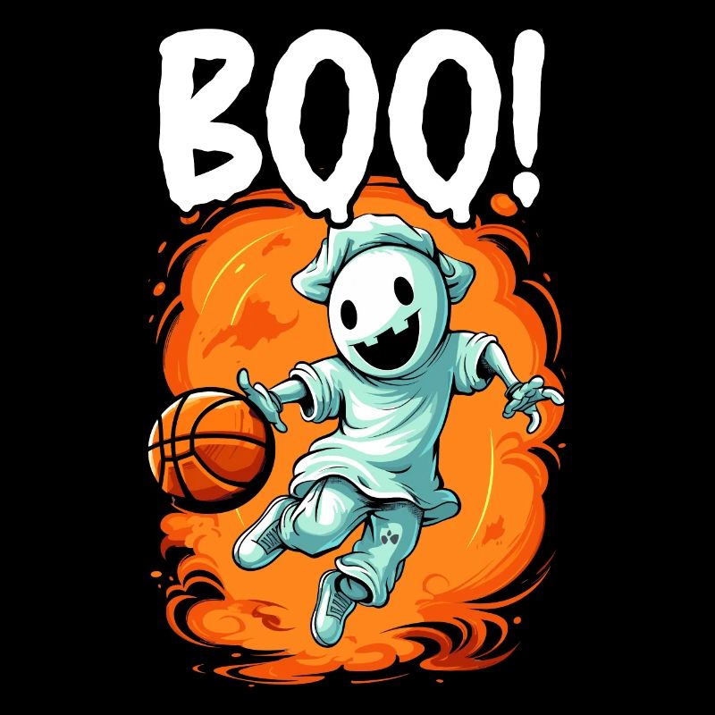 Basketball Halloween Süßes oder Saures Gruseliger Baller