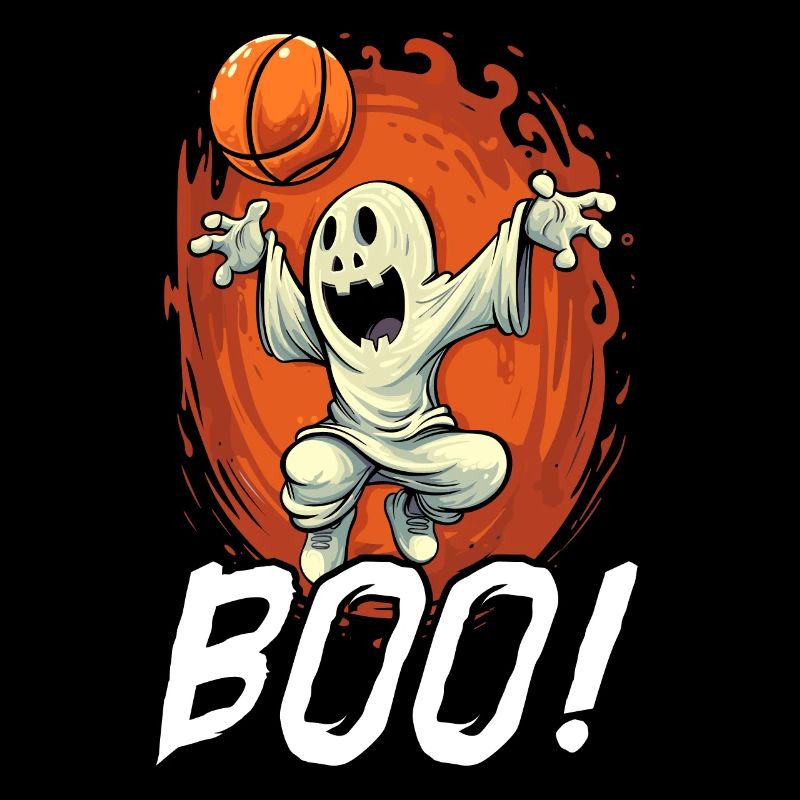 Basketball Halloween Süßes oder Saures Gruseliger Baller