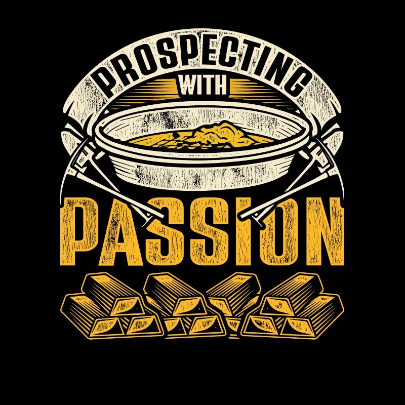 Gold Prospector Prospecting With Passion