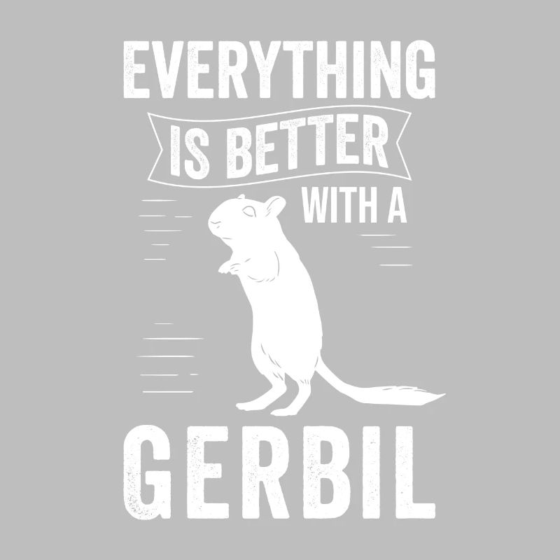Everything is better with gerbil racing rat Gerbil