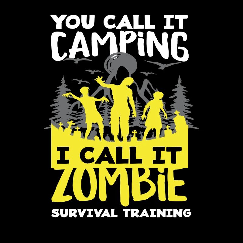 Zombies Camping Überlebenstraining Camper