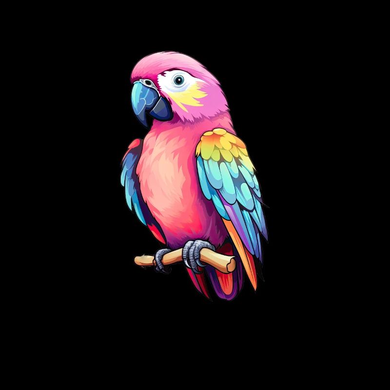 Perroquet coloré oiseau