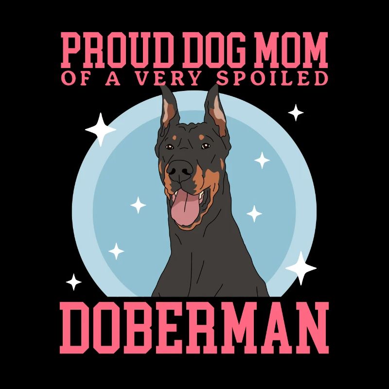 Dobermann Mom Hundemama Hundebesitzer Geschenk