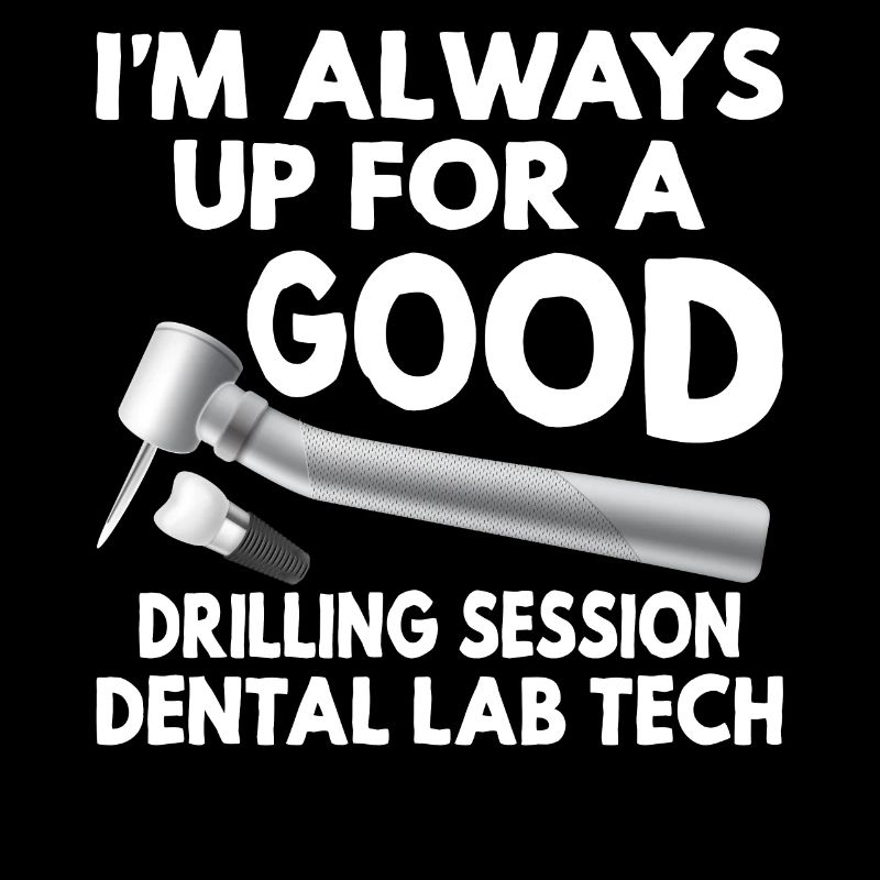 Funny Drilling Session Dental Lab Technician