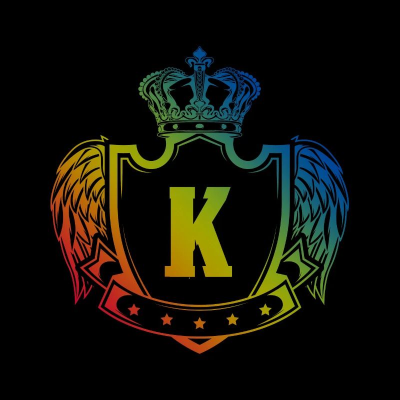 K Buchstabe Wappen