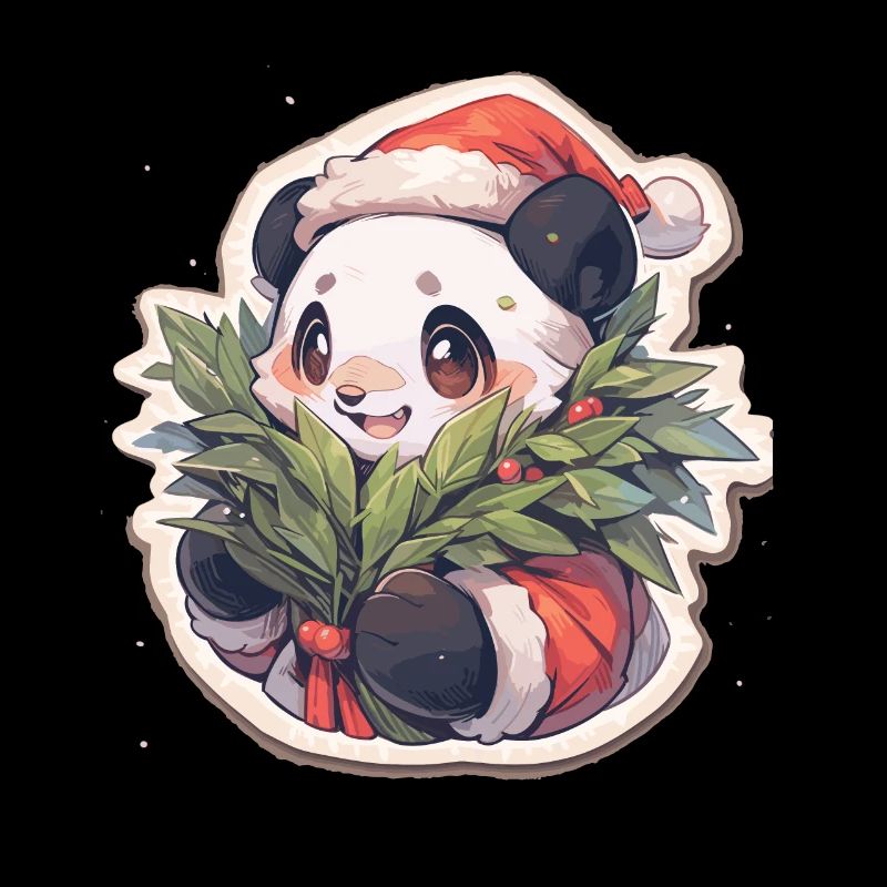 Panda Noël Panda Pandas Panda Noël