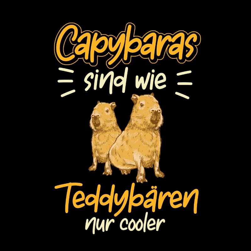 Capybara sind cooler Wasserschwein