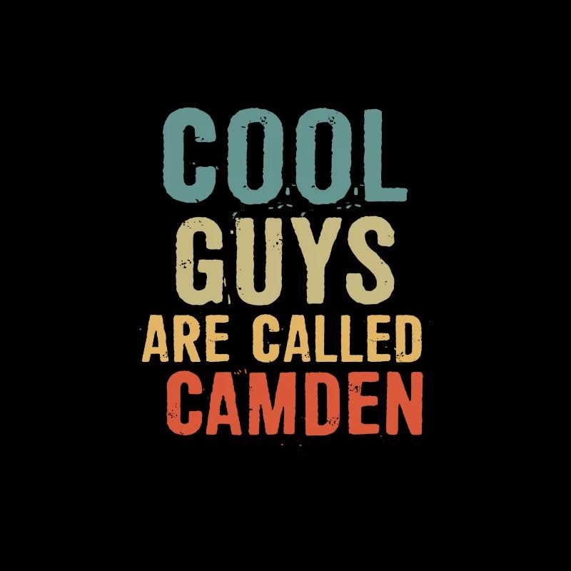 Les mecs cool sont appelés camden