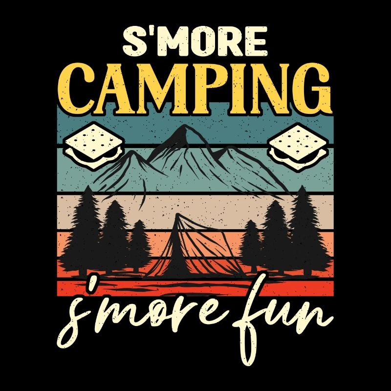 S'more Camping S'more Fun Roasting Marshmallows