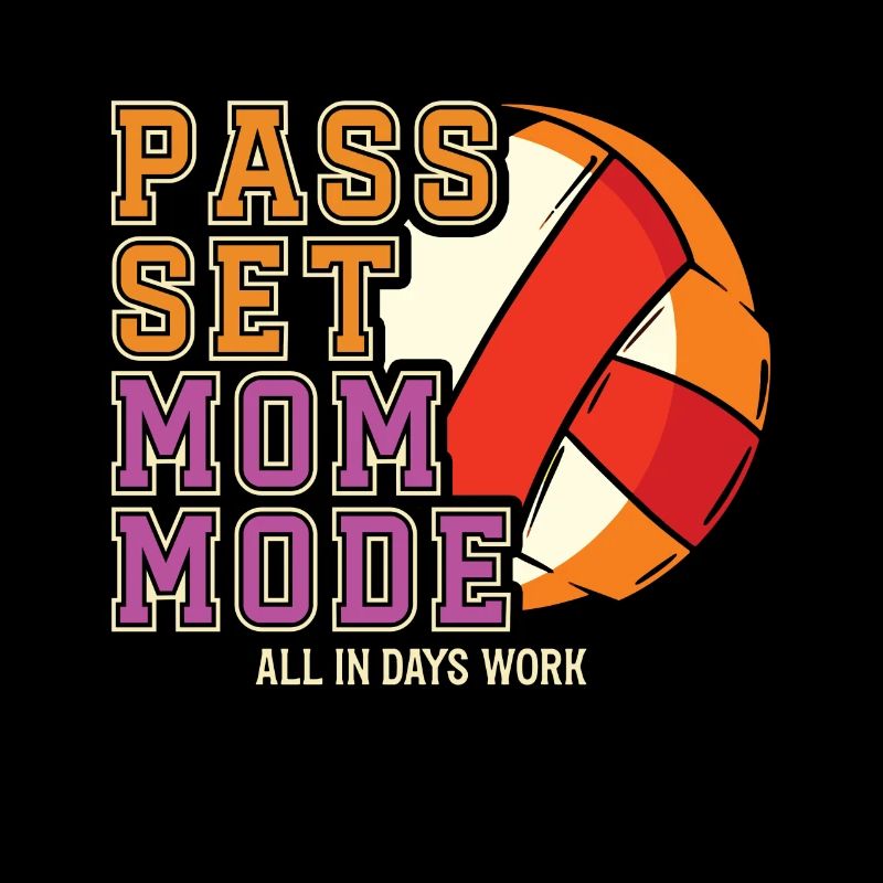 Volleyball Mutter Volleyball Mutter