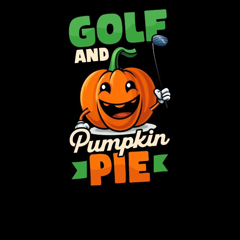 Thanksgiving Golf Golf And Pumpkin Pie