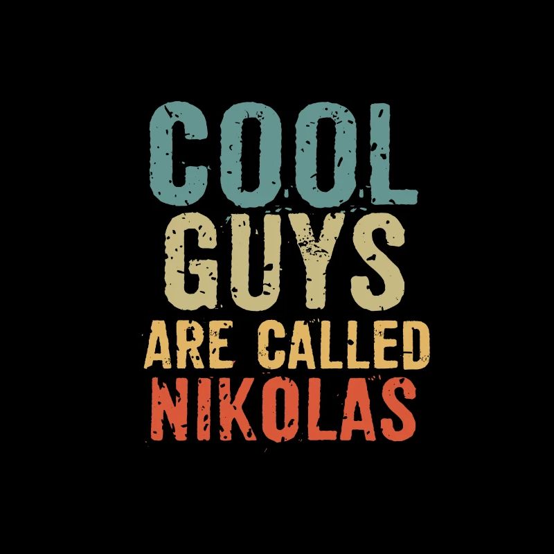 Les mecs cool s’appellent les nikolas