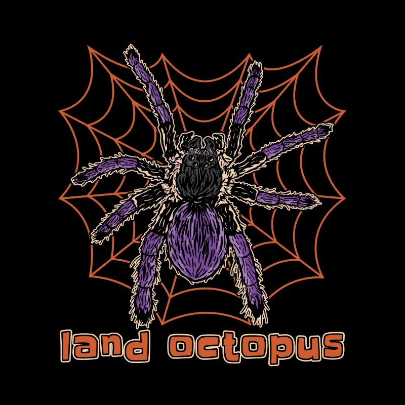 Terre de la tarentule Octopus Tarentule propriétaire Arachnide