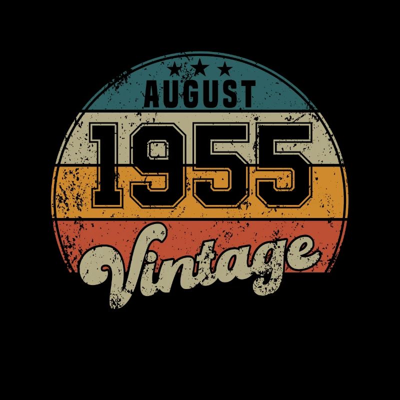 Vintage Geburtstag - August 1955 - Geschenkidee