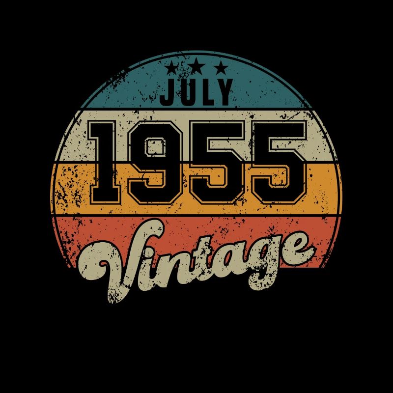 Vintage Geburtstag - Juli 1955 - Geschenkidee
