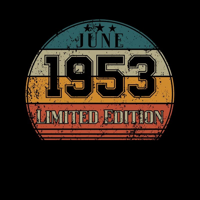 Geburtstag - Limited Edition Juni 1953