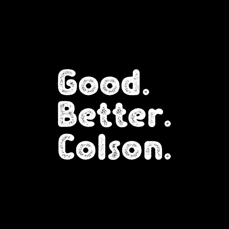 Good better Colson
