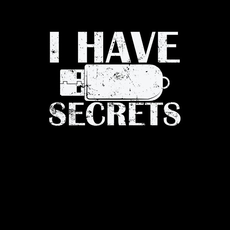 J’ai des secrets USB Stick Retro Storage Module