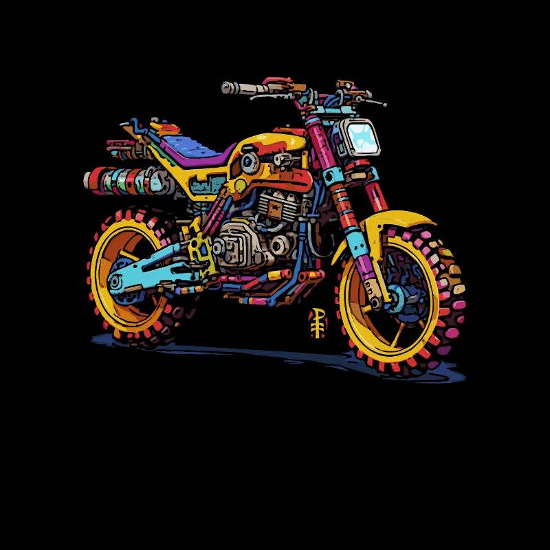 La moto de mes rêves dans le kit de construction