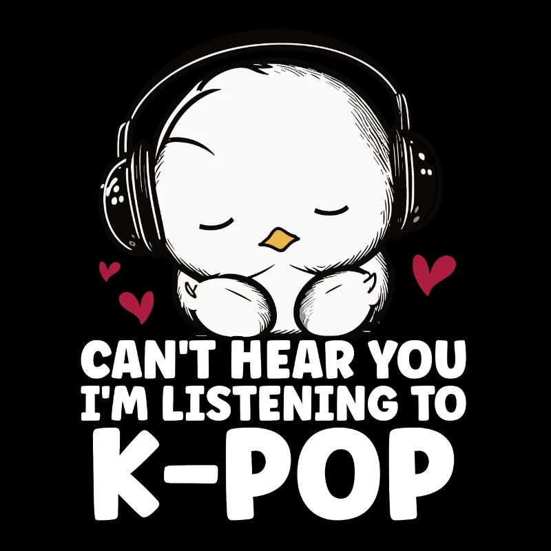 Je ne t’entends pas, j’écoute Kpop Duck K-pop