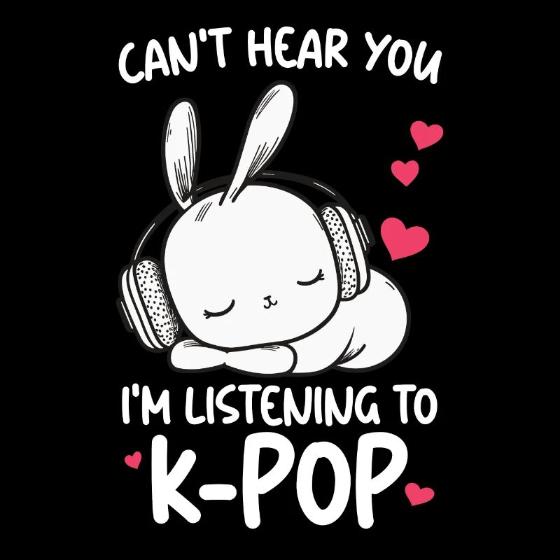 Je ne t’entends pas, j’écoute Kpop Rabbit K-pop