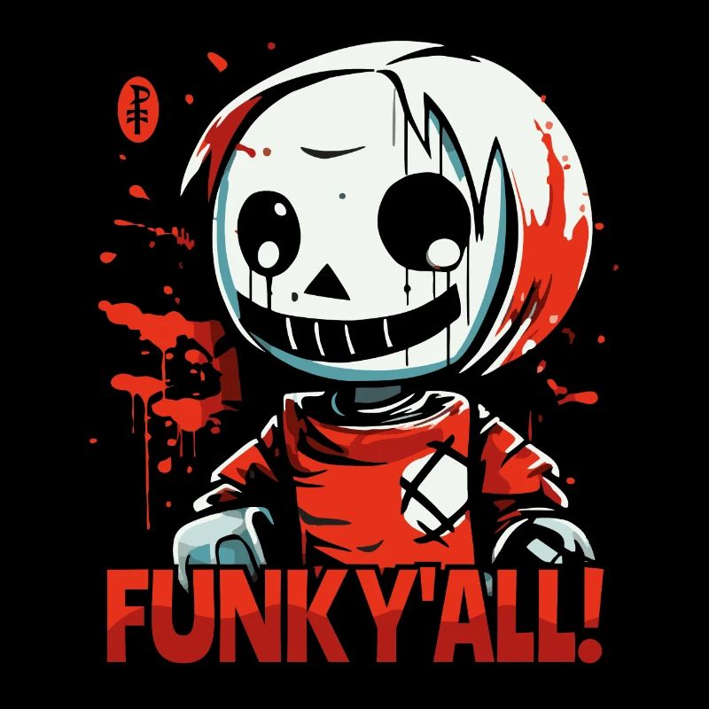 Funked you all! Horror doll fed up
