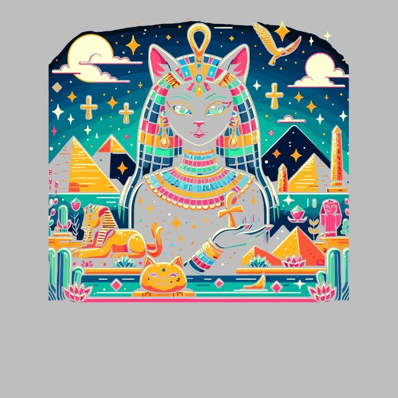 Bastet Déesse égyptienne Égypte Pyramide Égypte