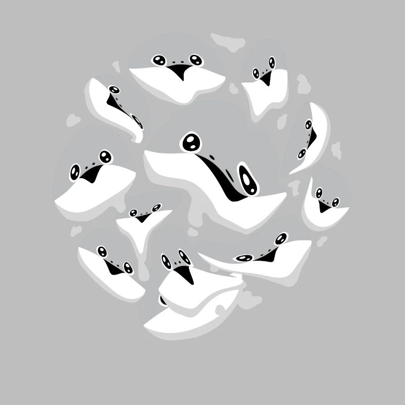 Sacabambaspis Fish Meme Face Pattern