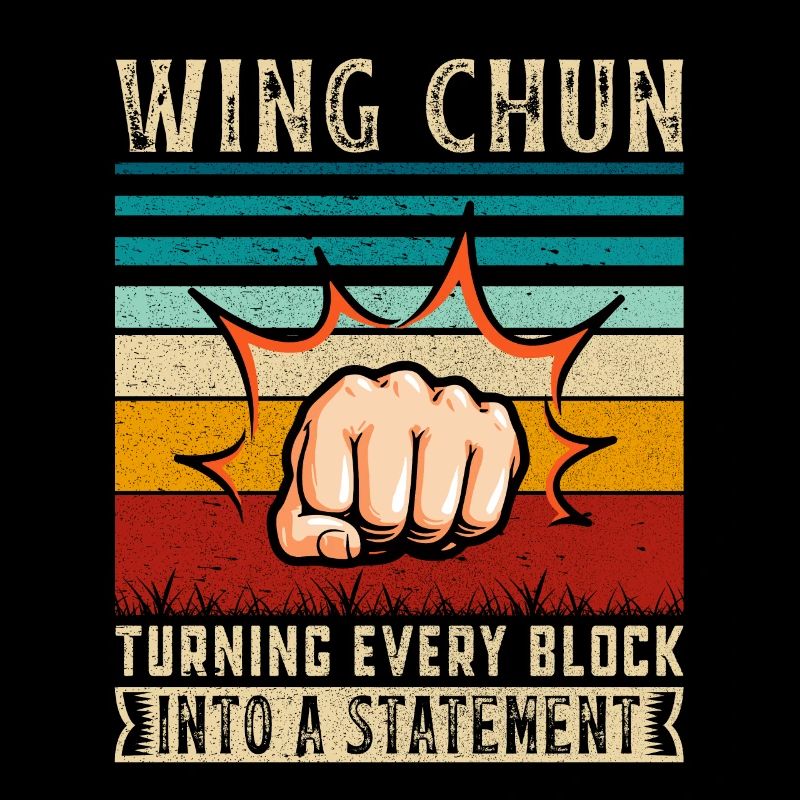 Wing Chun turning every block into a Statement