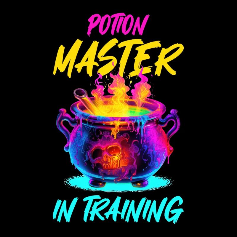 Potion Master In Training Witch Halloween Cauldron