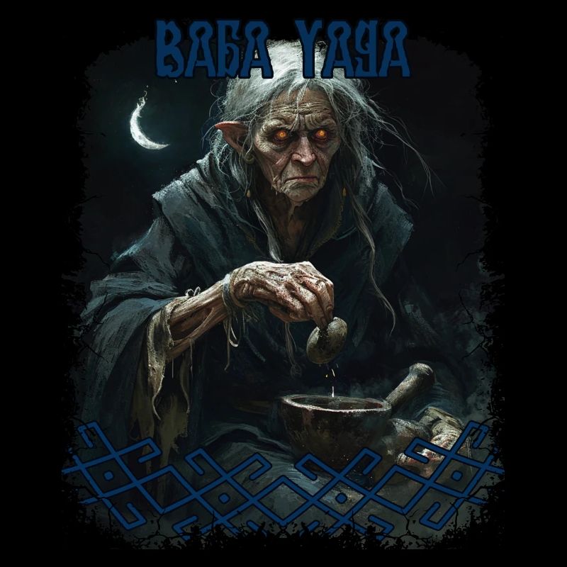 Baba Yoaga Slavic Folklore Mythologie Créature