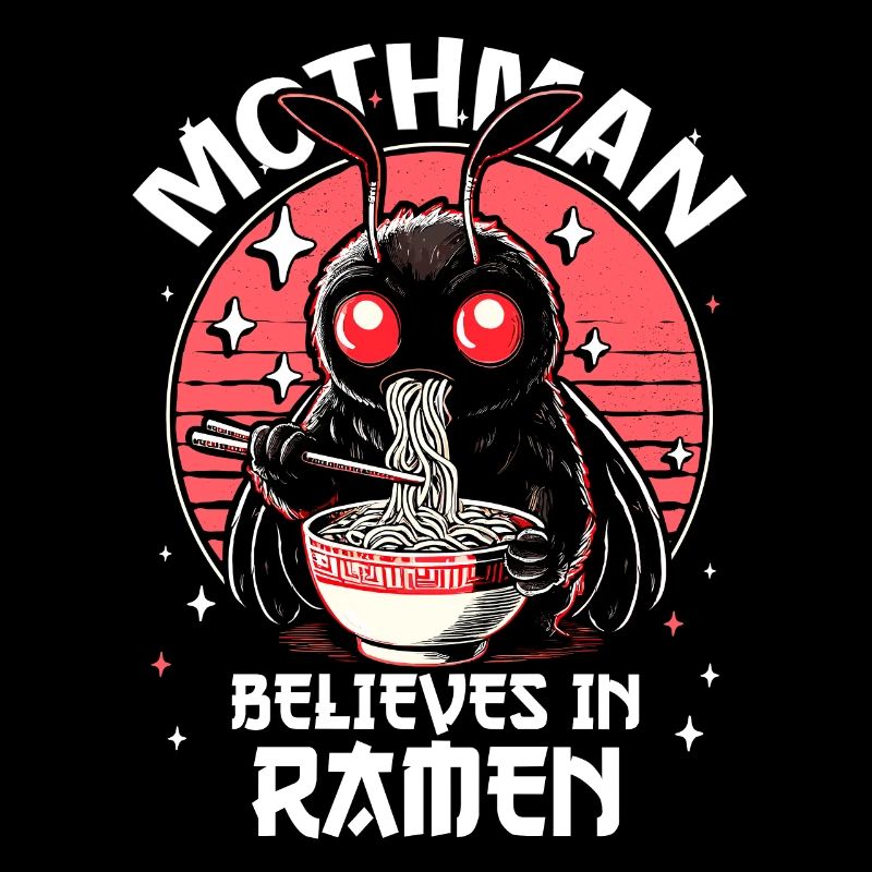 Mothman Believes In Ramen