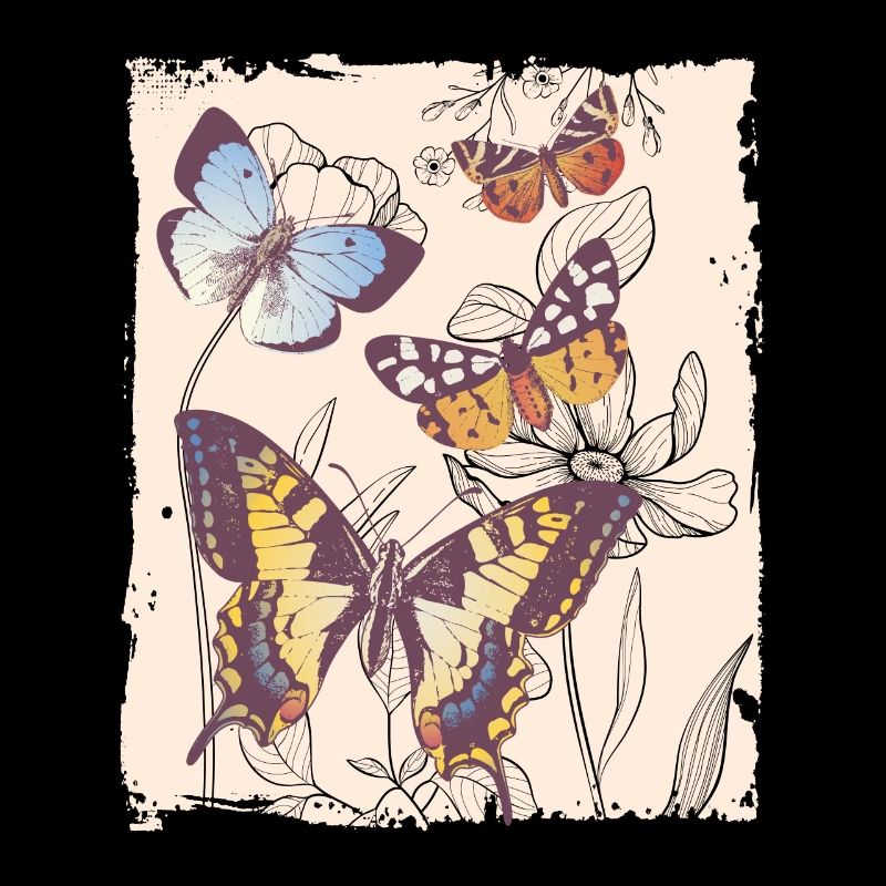 Butterfly Cotaggecore Naturecore