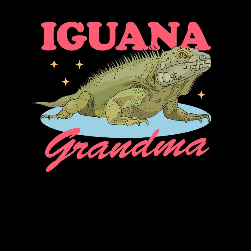 Leguan Oma Reptilien Eidechse Leguane Geschenk