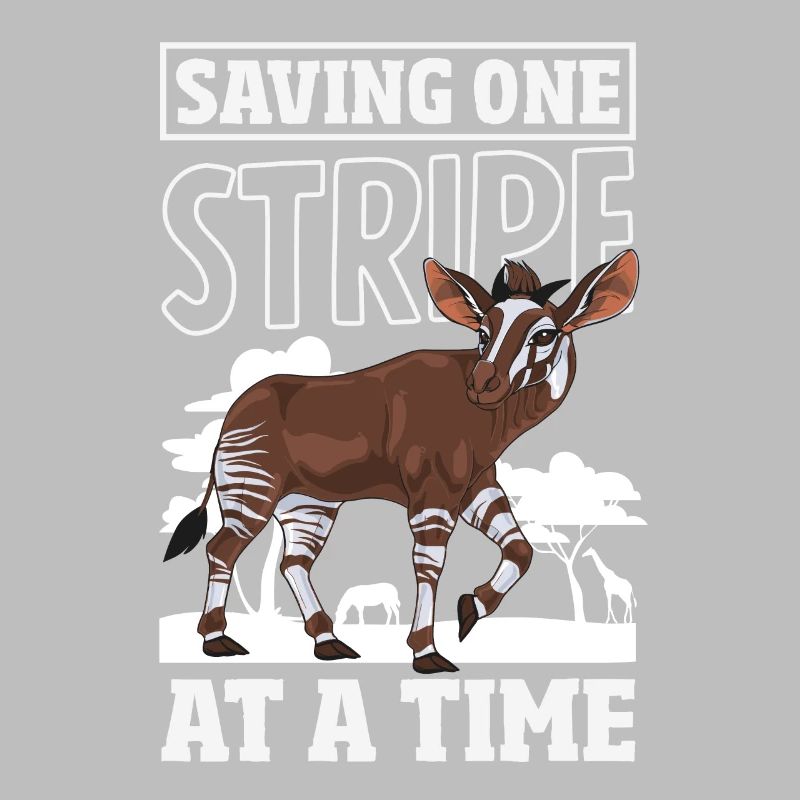 Funny zookeeper okapi lover