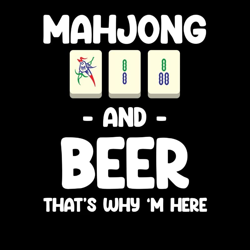 Mahjong et bière, c’est pour ça que je suis là