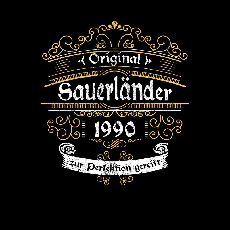 1990 Geburtstag Sauerländer Original Whiskey