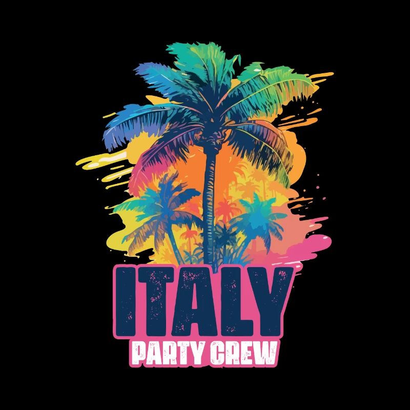 Vacances de l’équipage de fête en Italie