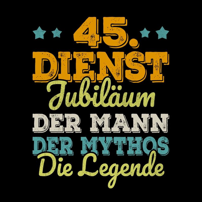 45 Jähriges Dienstjubiläum Firmenjubiläum Geschenk