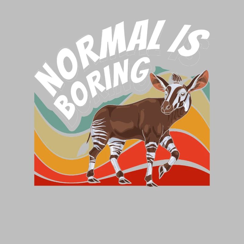 Funny zookeeper okapi lover