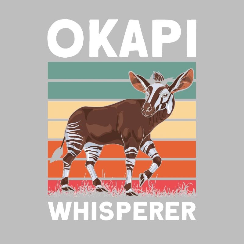 Funny zookeeper okapi lover
