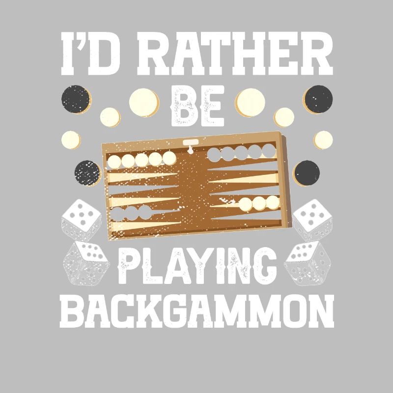 Jeu de société Backgammon drôle