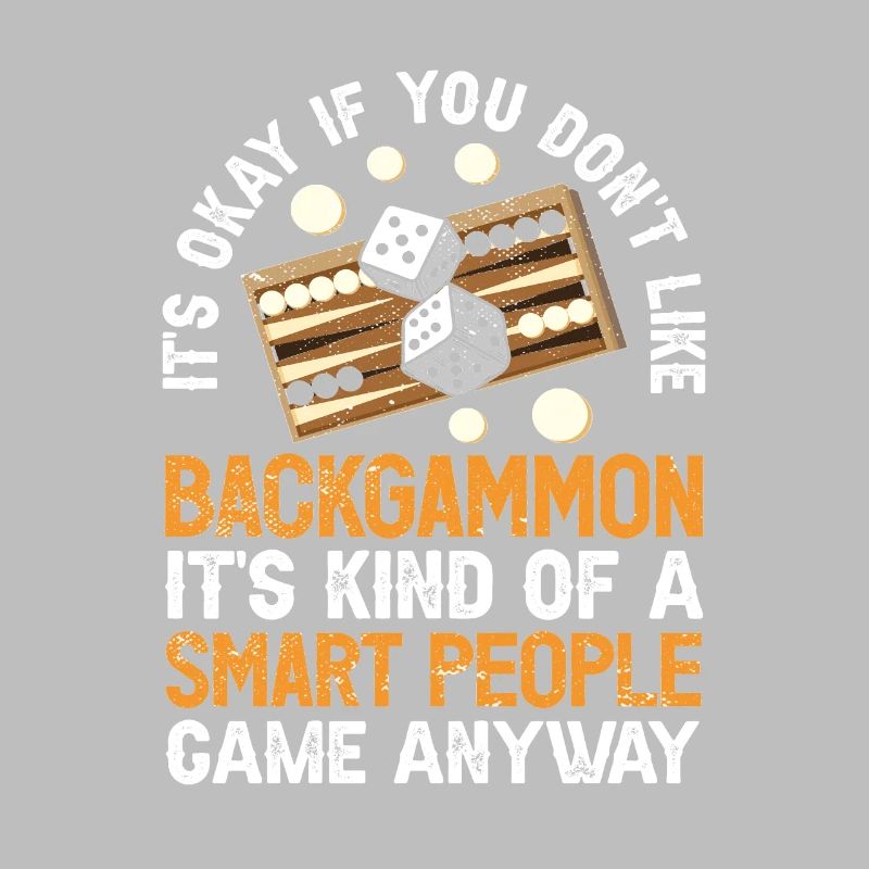 Jeu de société Backgammon drôle