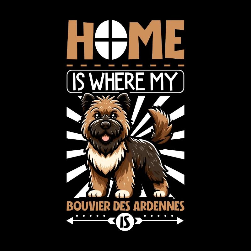Zuhause - Bouvier des Ardennes