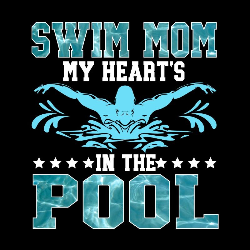 Schwimmschwimmer Mom Swim Mutter