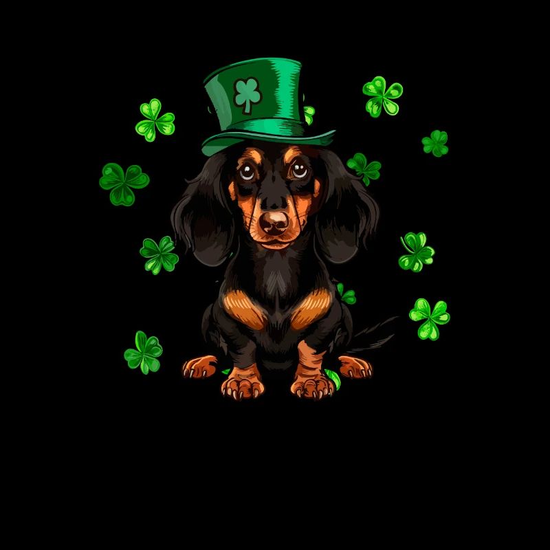 Teckel St Patrick’s Day Shamrock