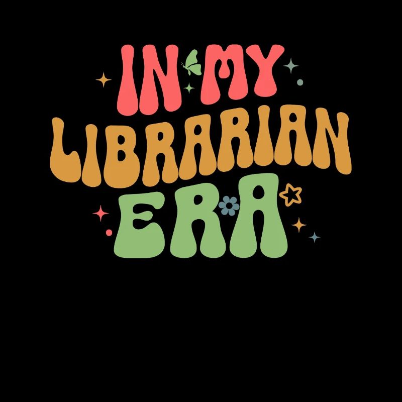 Groovy Reading Librarian Funny Library