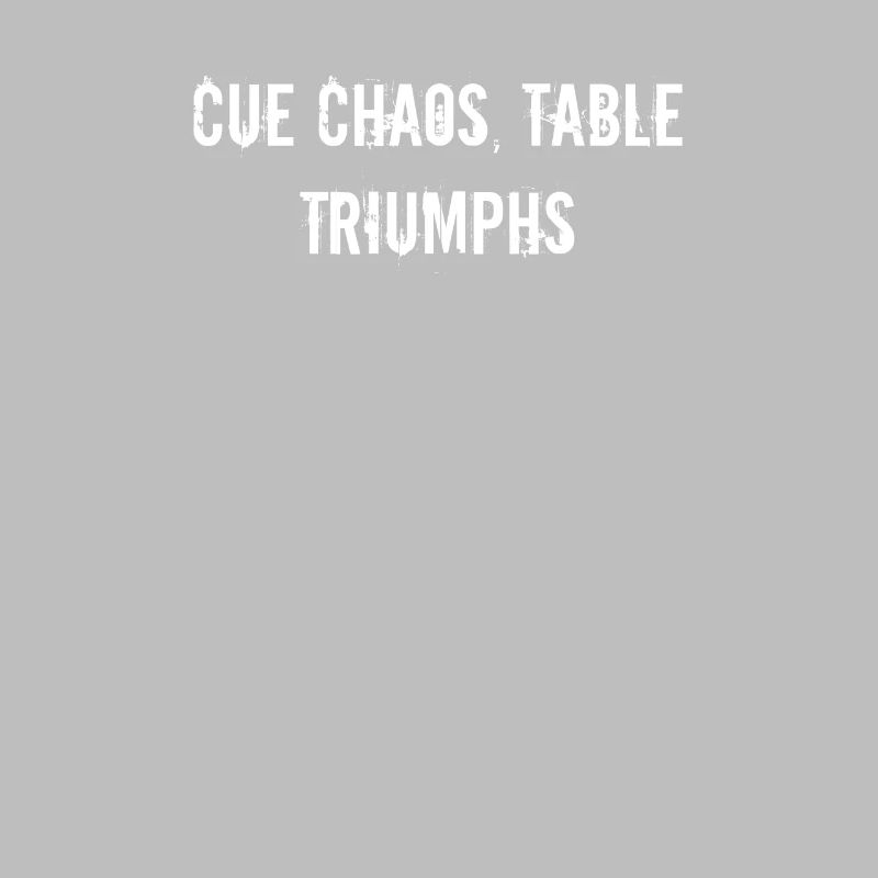 Billard - Chaos de queue, triomphes de la table